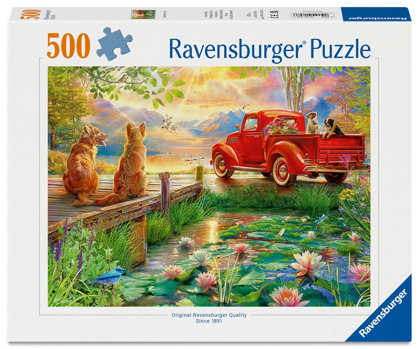Amazon.com: Ravensburger Summer Love 500 Piece Puzzle for Adults